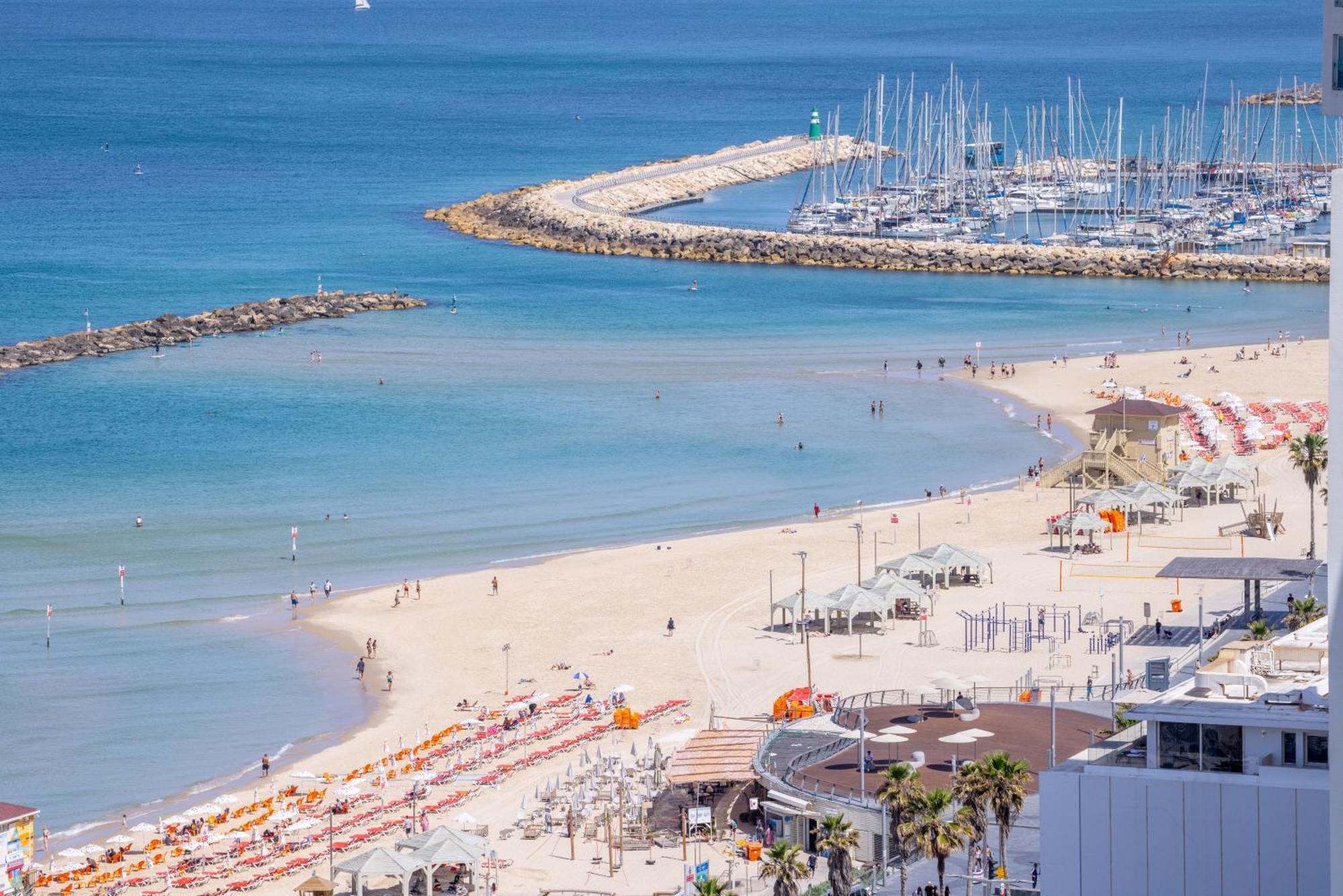 Superb Beachfront Apartments With Shelter By Sea N' Rent Τελ Αβίβ Εξωτερικό φωτογραφία